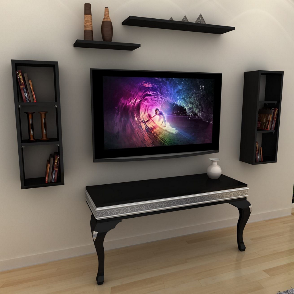 parlak siyah gumus varakli gizli bolmeli tv unitesi lucca a4 4 parlak siyah gumus varakli gizli bolmeli tv unitesi lucca a4 4