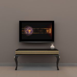 siyah tv sehpasi lucca a2 1